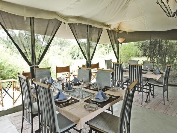 Porini Lion Camp - Dining 